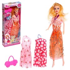 Arina doll with summer outfits and accessories, mix