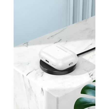 Hoco Ew47, TWS headphones, wireless, vacuum, noise reduction, BT 5.3, 40/300 mAh, white-4