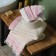 Trick Lovelife “Musson” 50x80 cm, pink, 100% cotton, 500 g/m2