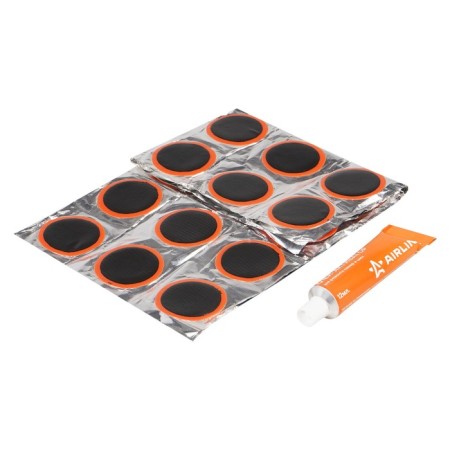 REPAROMENT for cameras, round patches D = 32 mm - 36 pcs., Glue Activator 12ml ATRS102-2