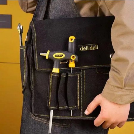 Deli DL-P7 Portfire bag, 8 pockets, 400 x 130 x 290 mm-1