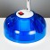 Avi table lamp E27 15W blue 16x16x49 cm Risalux