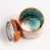 A jar of storage of mediators Orange 5.1 x 7.2 cm