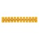 Klement screw block KV-12 4-12, current 16 A, polypropylene yellow rexant (10 pcs.