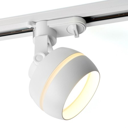 Snow -phase track lamp for Feron AL165, IP20, GX53, 15 W, 92x92x125 mm, white color-7