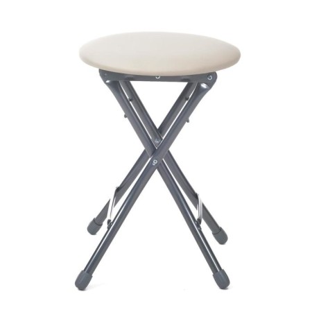 Folding stool on 4 supports TBSK2/1, ivory-1