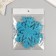 Decor for creativity "Snowflake" Blue, D-10 cm (set 5 pcs)