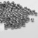 Busina "hematite" d = 4mm, set 10g, color silver