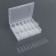 The upper forms for building in a container, 120 pcs, almonds, color transparent color