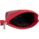Monetnik on the zipper, the color is red