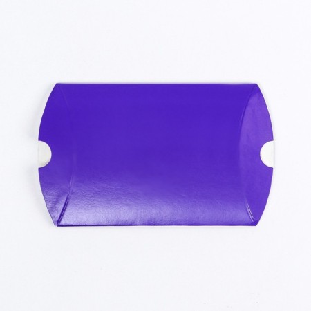 Folding box, pillow, purple, 11 x 8 x 2 cm,-2