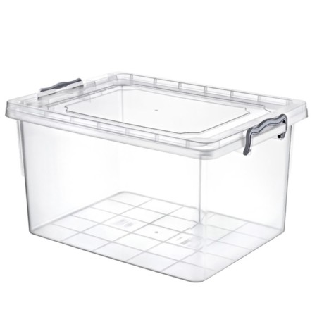 Honeycomb Hobbylife 40 L box storage box, with a lid on the clamps-1