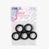 Karabin ring, d = 16/24 mm, thickness - 4 mm, 5 pcs, black color