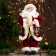 Santa Claus "in a red fur coat, with a flashlight" 45 cm
