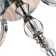 Ibiza 32 cm chandelier, D 60 cm, 5x40W E14