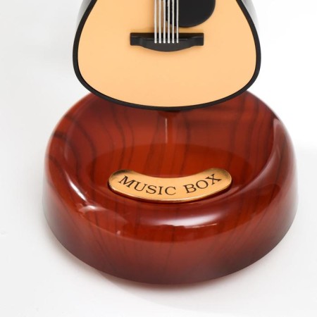 Souvenir Plastic Mechanical "Guitar" 21x9.5x9.5 cm-4