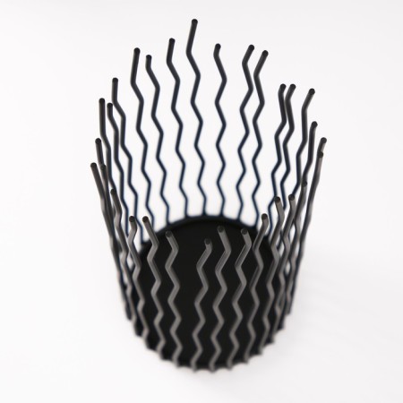 Summary Metal for 1 candle d = 8.5 cm "Tourill" 10x10x25 cm-2
