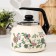 Kettle with a whistle "Meadow flowers" 3 l, fixed handle, induction