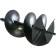 Soil screw champion C8062, length 550 mm, d = 250 mm, mount diameter 20 mm