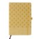 Diary Leduced A6, 100 sheets in a cage, elastic band, leatherette cover, mix