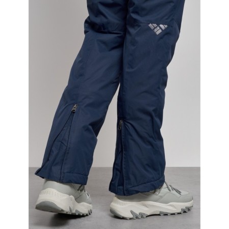 Semicunners of women's winter, size 46, dark blue color-15