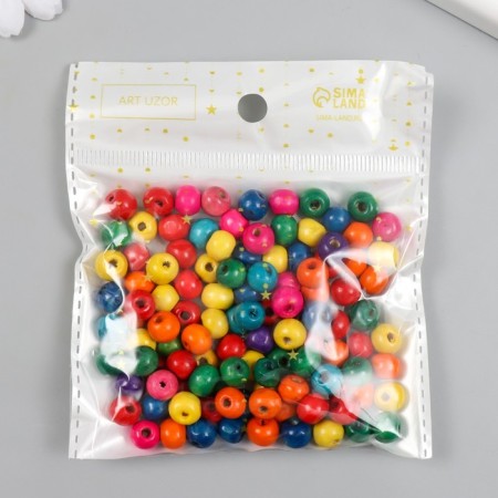 Beads for creativity tree "Multi -colored" d = 0.8 cm set 20 g-2
