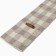 Mongol wool scarf beige-gray "chess", milk/gray color