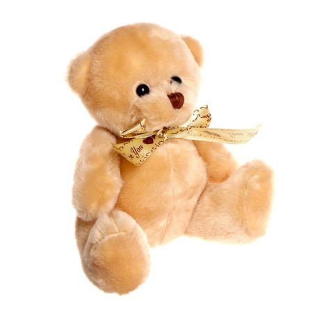 Soft toy "Bear with a bow", color mix-3