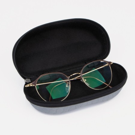 Lightning glasses case, gray color-3