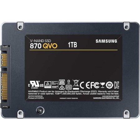 SSD Samsung MZ-77Q1T0BW 870 QVO 2.5, 1TB, SATA III-1