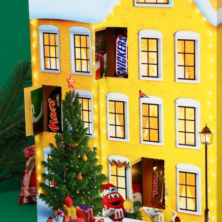 New Year's gift m & m`s "House with windows" 249-1