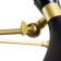 Basteoni chandelier 6he14 40W black and gold 70x70x54 cm Bayerlux