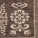 Eco carpet, rectangular, 50x80 cm, jute