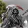 Plasmic ball "Skeleton" gray 21x12.5x23 cm Risalux