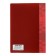 Set of folders A5, 20 inserts, calligrata, pocket on the spine, red, 3 pieces
