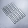 Decorative suspension "Small rectangle" (set 10 pcs)