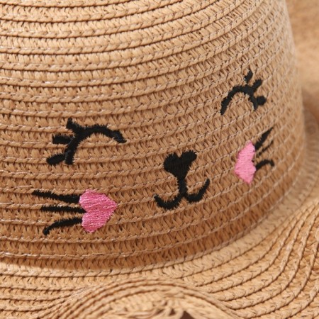 Hat for the girl Minaku, rn 50, color light brown-3
