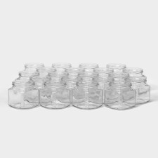 A set of glass cans for conservation, TO-82 mm, 390 ml, 20 pcs