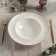 BEIGE paste plate, 500 ml, d = 25 cm, beige color