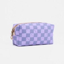 Lightning cosmetic bag, lilac color