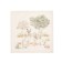 Set of Ethel Forest Landscape 40x40 cm - 4 pcs, 100% cotton, sarzha 190 g/m2