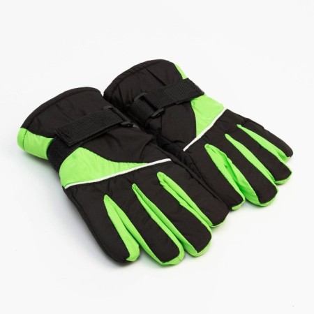 Winter Children's Minaku gloves, centered green, rr 16 (18 cm)