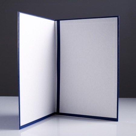 Address "Coat of arms" Bumvinyl, soft, blue, a4-1