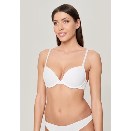 Women's bra lotus, size 75a, white color-1
