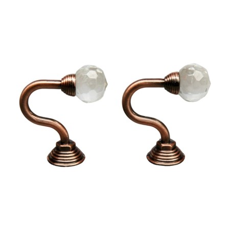The hook for the curtains "tundra" ks007, one -rod, color copper-3