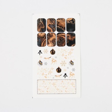 Nail stickers "gold"-1