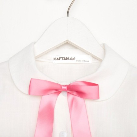 Children's shirt KAFTAN, size 32 (110-116 cm), white color-9