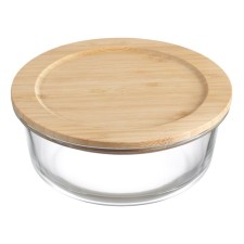 Smart Solutions baking and storage container, with bamboo cover, 950 ml