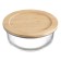Smart Solutions baking and storage container, with bamboo cover, 950 ml