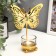 Summary Metal for 1 candle "Butterfly" gold 13x11x6.7 cm
